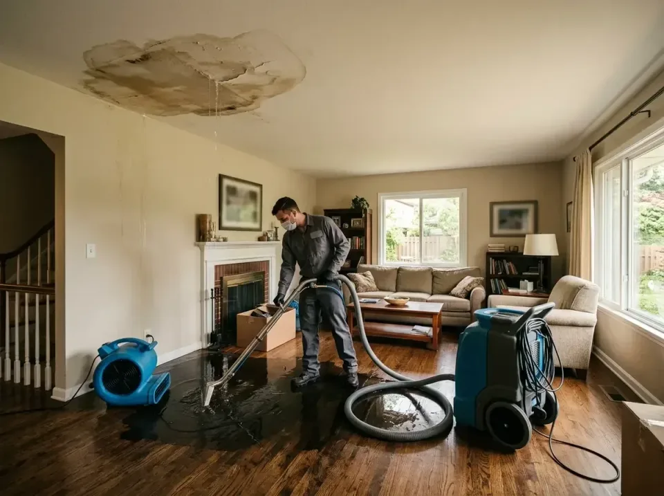 attic-pipe-burst-ceiling-drip-008 — frequently asked questions, Water Damage Restoration & Carpet Care in Sweetwater, TN